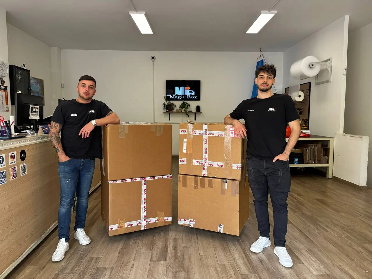 Il team di Magic Box Roma
